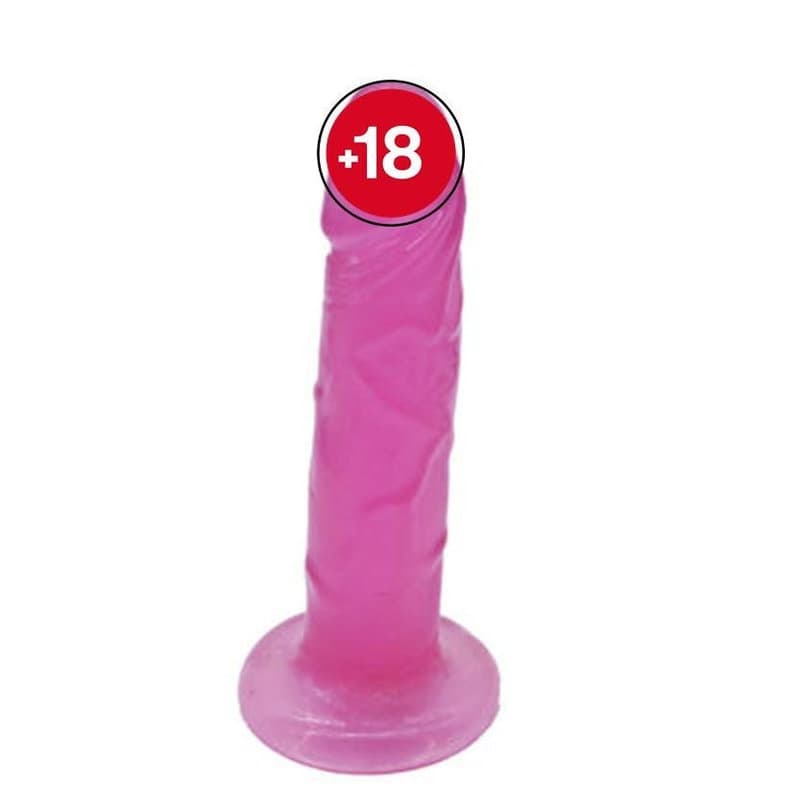 7” King Cock Ultra Realistik Dildo (Jelly Pembe)