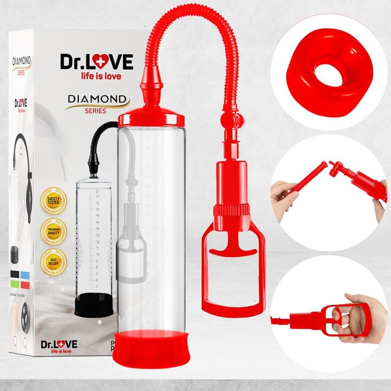 Dr.Love – Diamond 1.Sınıf Penis Büyütücü Vakum Pompa