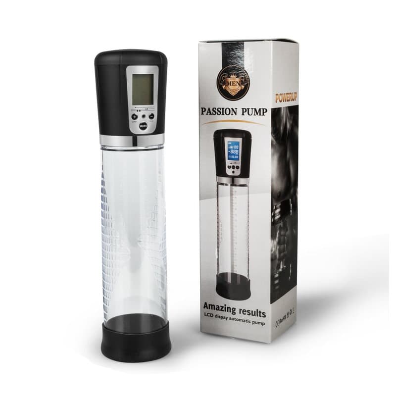 DR.Love Passion Pomp USB Şarjlı LCD Ekranlı Tam Otomatik Penis Pompası