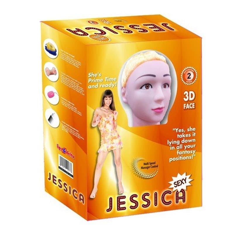 Jessica Titreşimli Realistik Şişme Bebek Kadın Manken